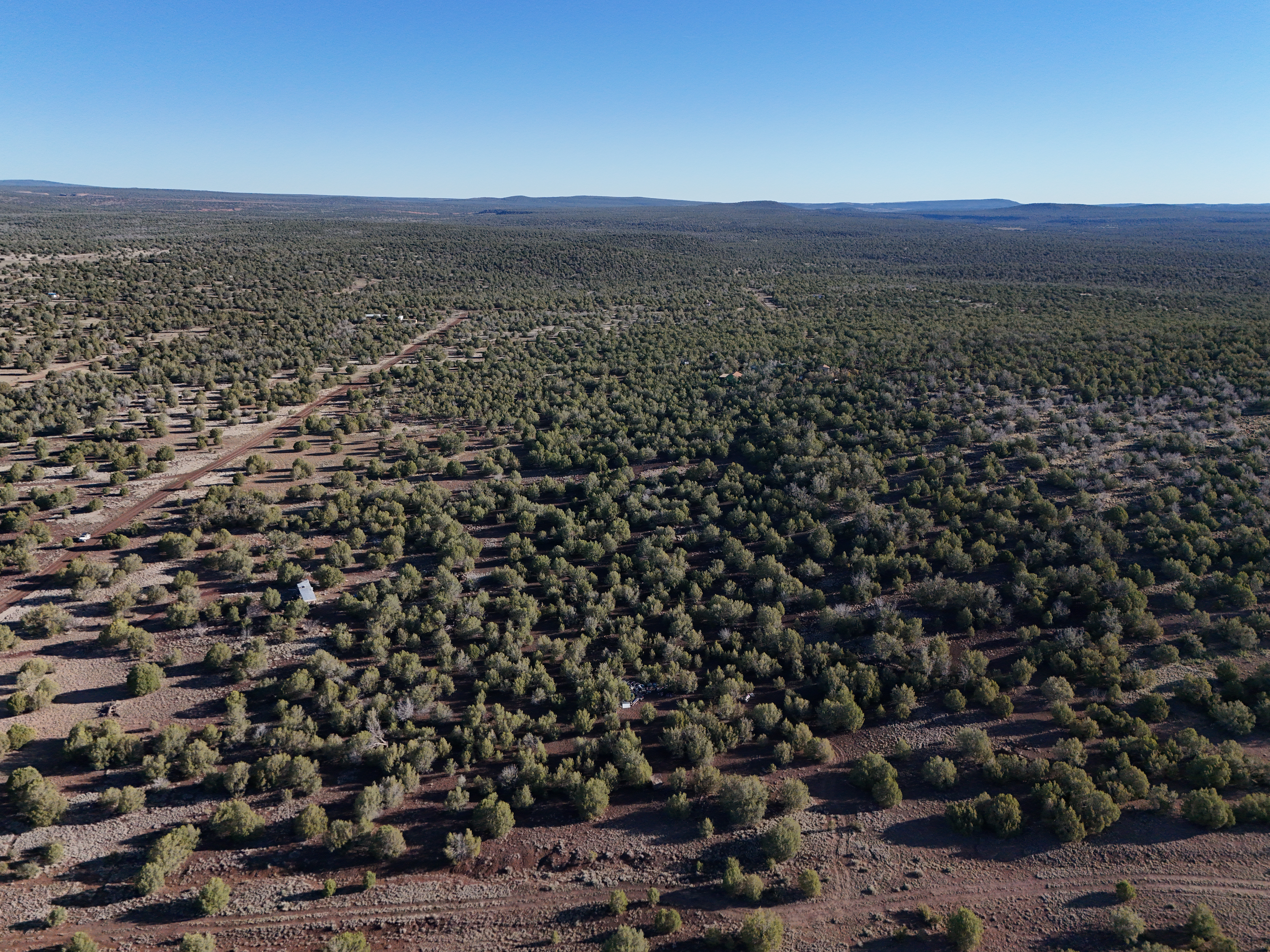 Tree Filled 2.27 Acre Cul De Sac Lot Just Outside Of Historic Willaims AZ –  Easy Access